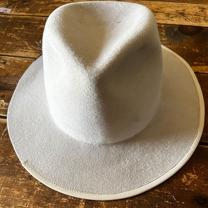 sample: natural fedora (M/L)