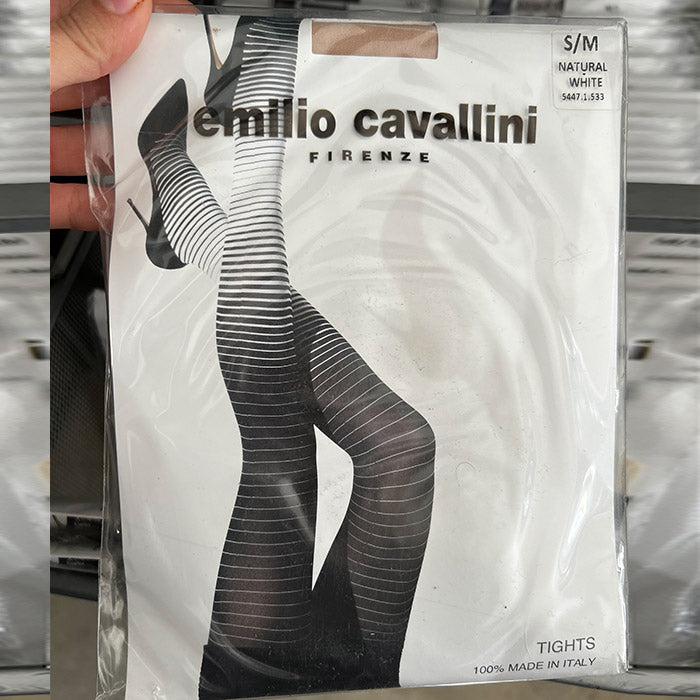 Sample Sale - Emilio Cavallini - stripes - natural - white