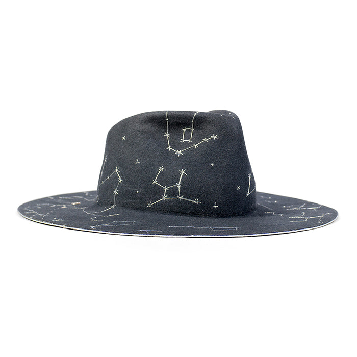 Night Sky - Your night sky charted onto a hat