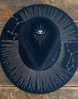 Halo Hat with Astrological Signs & Symbol