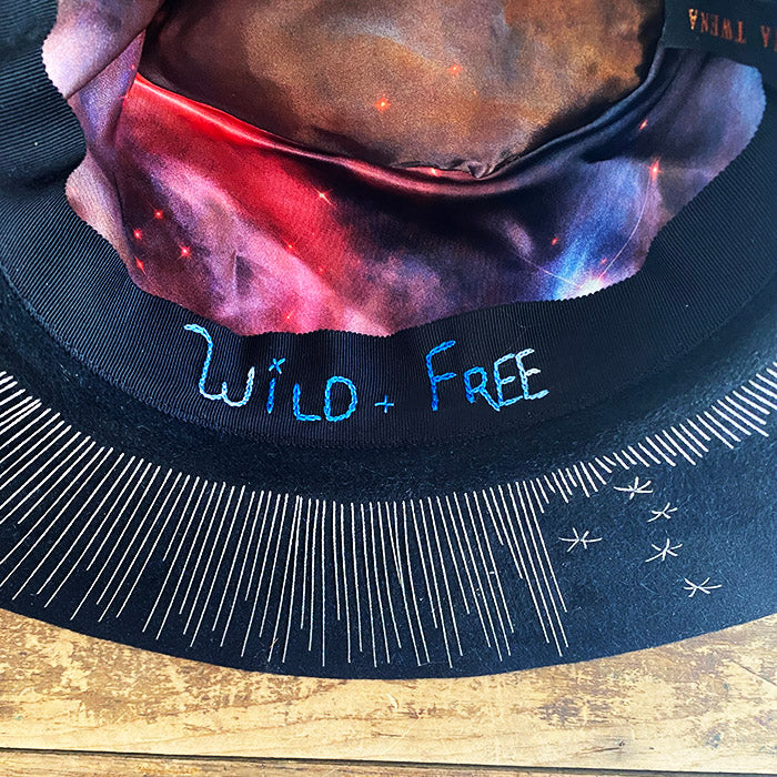 Halo Hat with Astrological Signs & Symbol