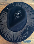 Halo Hat with Astrological Signs & Symbol