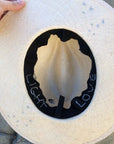 Custom Moon Astro Hat (straw)
