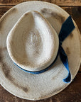 Sample: Cody Palm Hat (burned) Wide brim