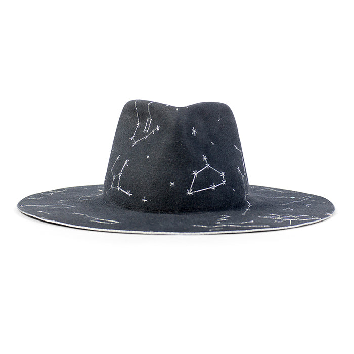 Night Sky - Your night sky charted onto a hat