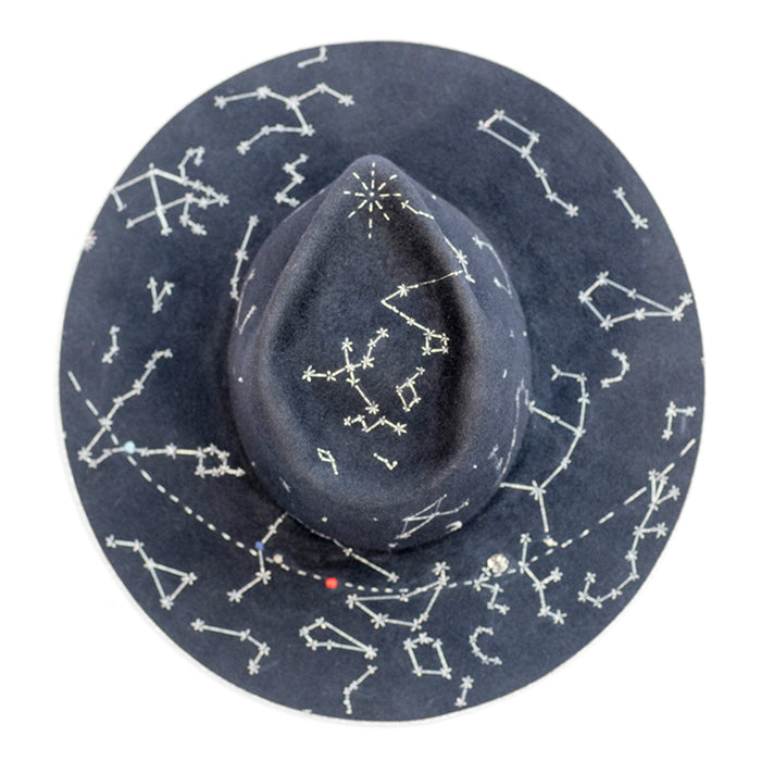 Night Sky - Custom charted hat