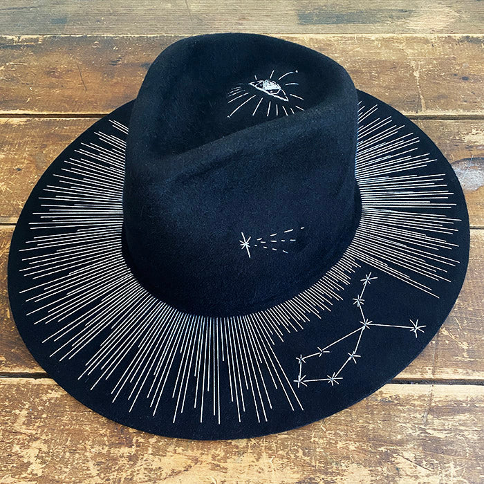 Halo Hat with Astrological Signs & Symbol